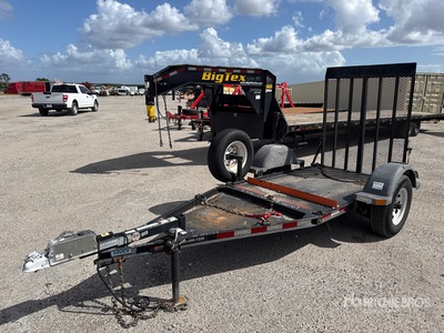 2019 MMDI 10 ft S/A Gooseneck Remorque pour équipement