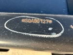 General Appearance with Frame Stamp Serial Number/VIN Photo