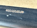 General Appearance with Frame Stamp Serial Number/VIN Photo