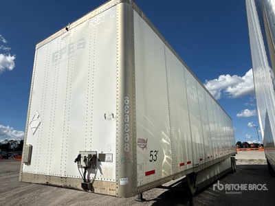 2016 Wabash DVCVHPC 53 ft x 102 in T/A Van Trailer