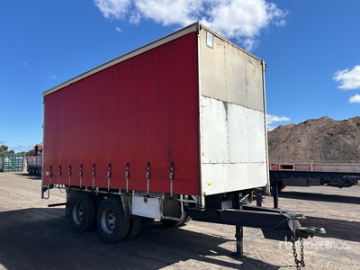 2003 Nixon 6.1 m Bogie/A Remorque pour rideaux latéraux