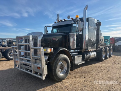 2015 Peterbilt 367 8x6 Tri/A Sleeper Truck Tractor