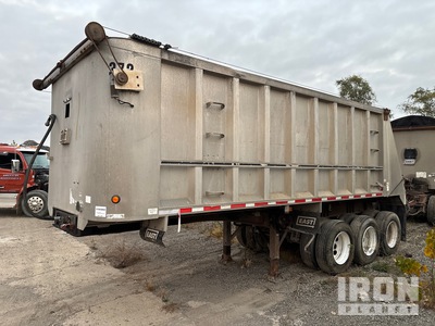 2005 East Tri/A Lead Aluminum End Dump Trailer