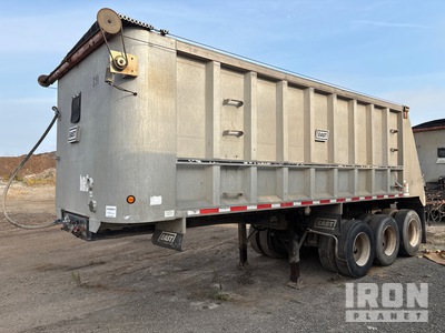 2005 East Tri/A Lead Aluminum End Dump Trailer