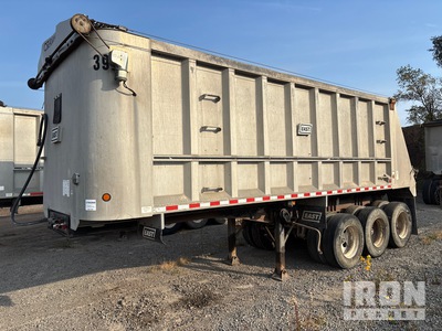 2005 East Tri/A Lead Aluminum End Dump Trailer