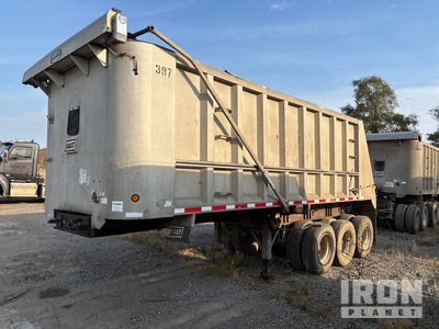 2006 East Tri/A Lead Aluminum End Dump Trailer