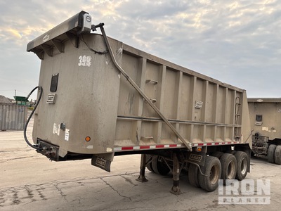 2006 East Tri/A Lead Aluminum End Dump Trailer