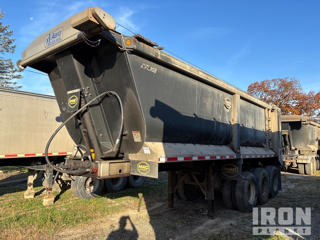 2018 MAC Tri/A Lead End Dump Trailer