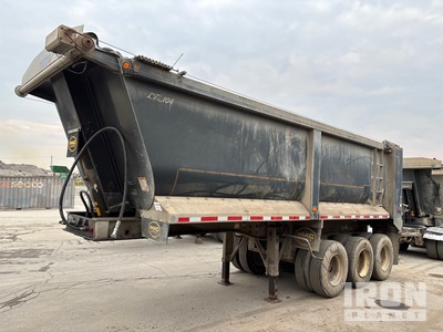 2018 MAC Tri/A Lead End Dump Trailer