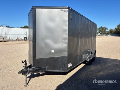 2025 Spartan Cargo Trailers 16 ft T/A Enclosed Trailer