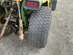 Chassis with Right Rear Tire
