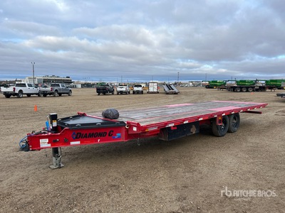 2026 Roadclipper 9900 lb 24 ft T/A Tilt Deck Trailer