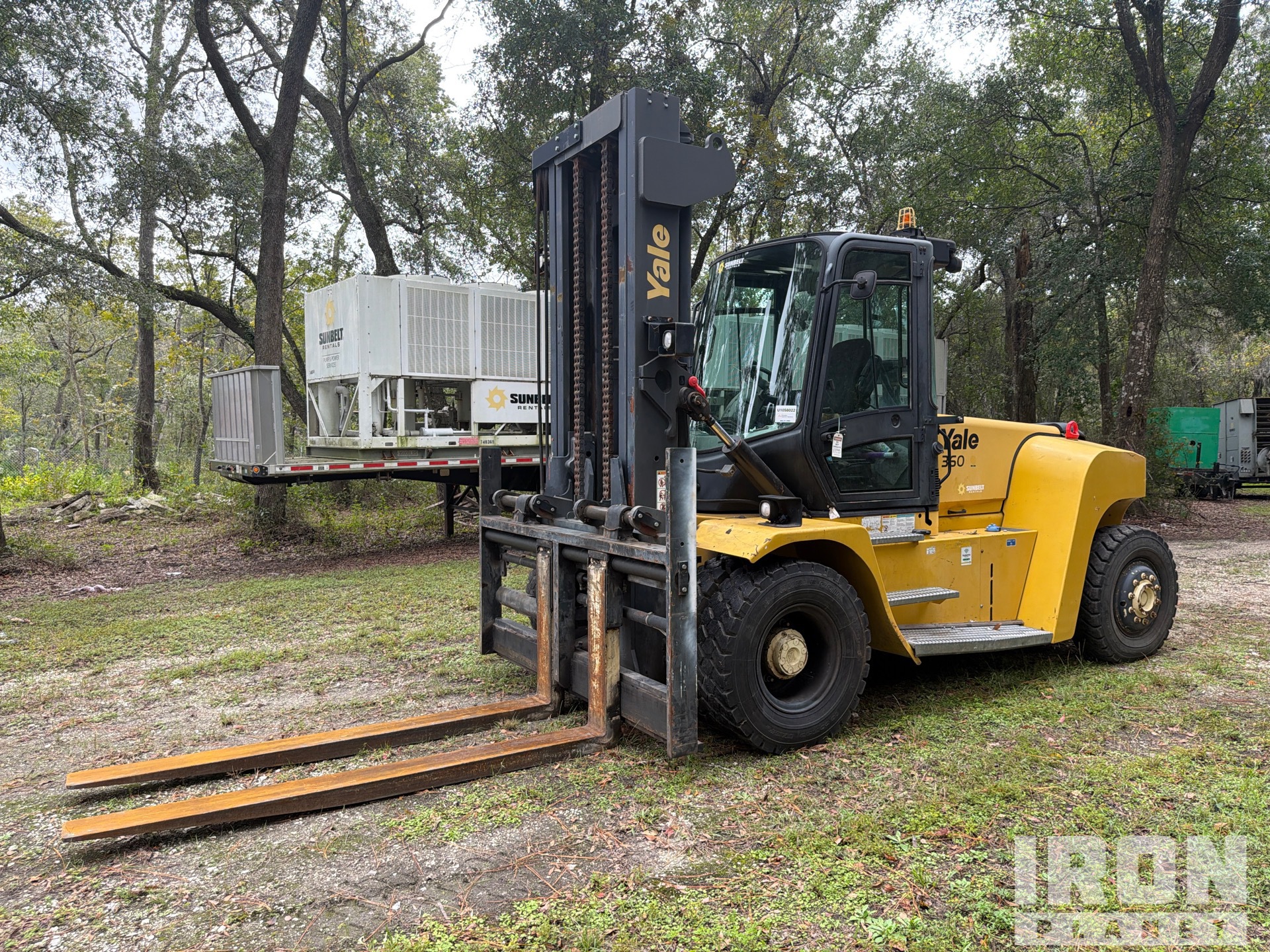 2018 Yale GP360EC 34100 lb Rough Terrain Forklift