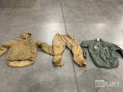 (8) Cold Weather Parkas, (12) Pairs of Cold Weather Trousers & Assorted Items