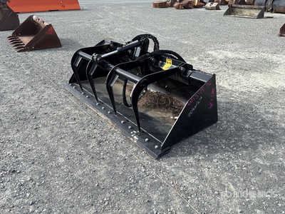 Cat 74 in 841 lb Grapple bucket Skid Steer Grapple Bucket - Fits Cat