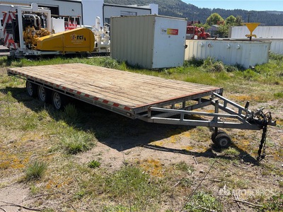 Custom Built 5.7 m Tri/A Flatbed Trailer