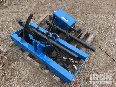 Quantity of (2) Captok Skid Steer Auger (Unused)