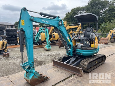 2019 Kubota U25-3A Mini Excavator