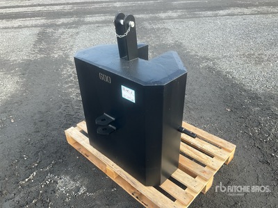 Tractor Front 3 PT Hitch 600 Kg Counterweight (Unused)
