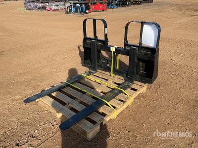 HLA HD42BO500 48 in Skid Steer Forks (Unused)