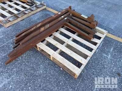 Quantity of (10) 42 in Block Fork Tines - Fits Cat DP70