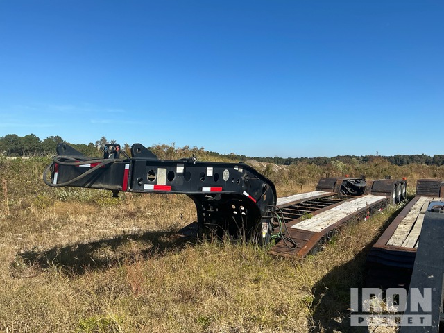 2007 Fontaine TH55-04 55 ton Tri/A Removable Gooseneck Lowboy Trailer