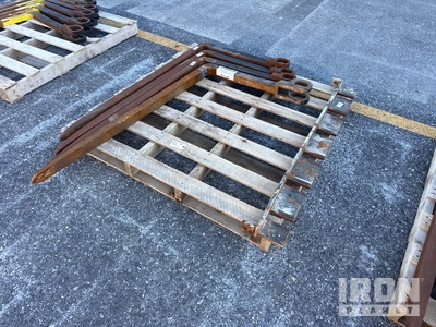 Quantity of (4) 47 in Forks - Fits Cat DP70
