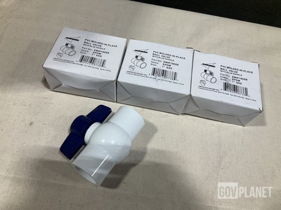 (24) American Granby EMIP100SE PVC Ball Valves