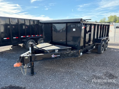2025 Iron Star 16 ft T/A Tipping Utility Trailer
