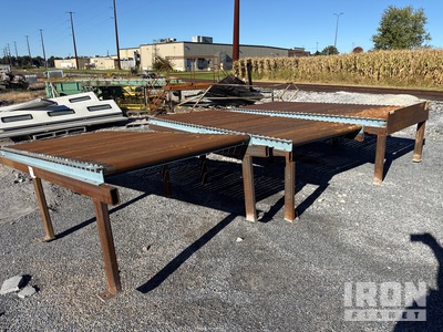 Quantity of (3) 30 ft x 4 ft 10 in Roller Table 産業関連 - その他