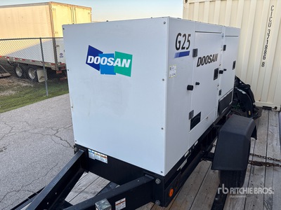 2022 Doosan G25WDO-TF Generator Set