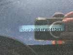 General Appearance with Frame Stamp Serial Number/VIN Photo