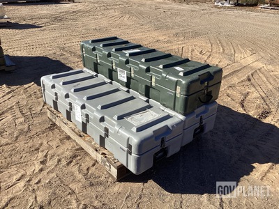 (3) Assorted Hardigg Storage Cases