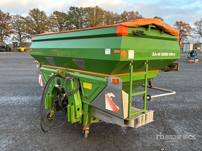 2012 Amazone ZA-M 3600 Ultra Profis Hydro 3-Point twin-disc Fertilizer Spreader
