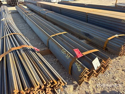Quantity of (1) Bundle of 2 1/2 in x 2 1/2 in x 20 ft A36/529-50 Angle Iron