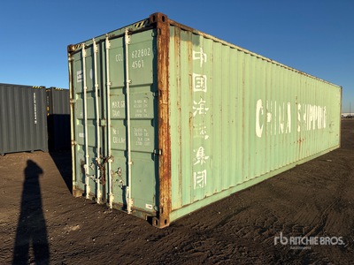 2002 40 ft High Cube Storage Container