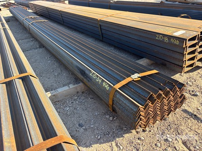 Quantity of (1) Bundle of 1 1/2 in x 1 1/2 in x 20 ft A36/529-50 2.0T Angle Iron