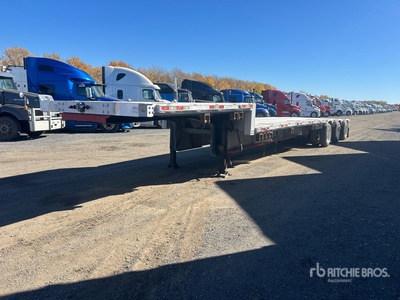 2014 Manac 13348B409 48 ft Tri/A Step Deck Trailer