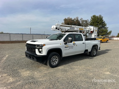 AxionLift URG 27 ft on 2023 Chevrolet Silverado 3500HD 4x4 Crew Cab Bucket Truck