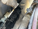 General Appearance with Frame Stamp Serial Number/VIN Photo
