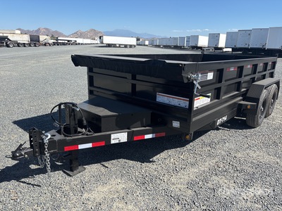 2027 Denton 14 ft T/A Dump Utility Trailer