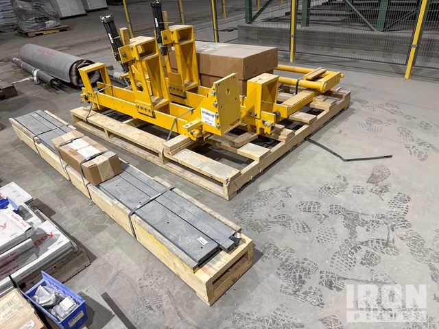 Quantity of (2) Pallets of Sweep arm for besser