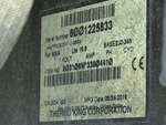 General Appearance with Refrigeration Unit Serial Number