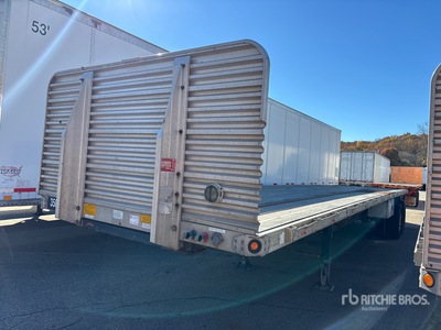 2009 Utility FS2CHA 40 ft T/A Flatbed Trailer
