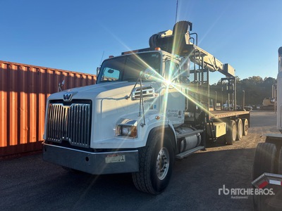 IMT 24562 5000 lb Knuckle Boom on 2014 Western Star 4700 8x4 Boom Truck
