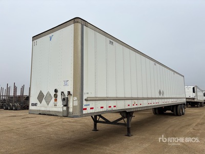 2013 Vanguard 53 ft x 102 in T/A Van Trailer