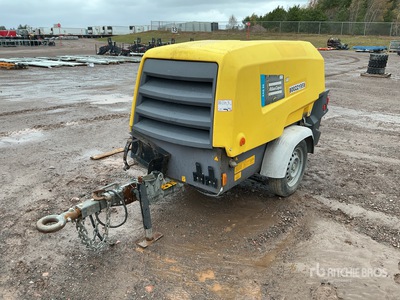 2018 Atlas Copco XAS 88 175 cfm Mobile Sprężarka powietrza