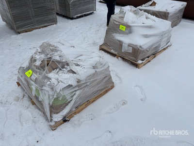 Quantity of (2) Pallets of 4 ft x 10 ft Insulated Wall Panels