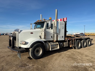 2015 Peterbilt 367 8x6 Sleeper Texas Bed Winch Truck