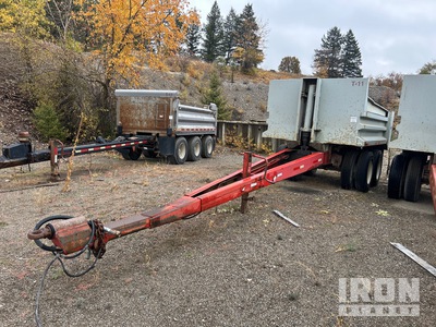 1990 Williamsen 9938908A 12 ft 0 in T/A Remolque volcador con acoplado